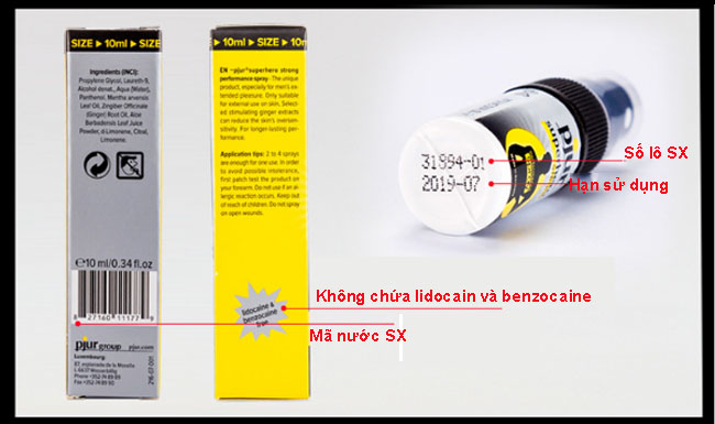 Hướng dẫn sử dụng Pjur SuperHero Strong xịt 2&ndash;4 lần v&agrave; chờ 5&ndash;7 ph&uacute;t trước khi quan hệ.